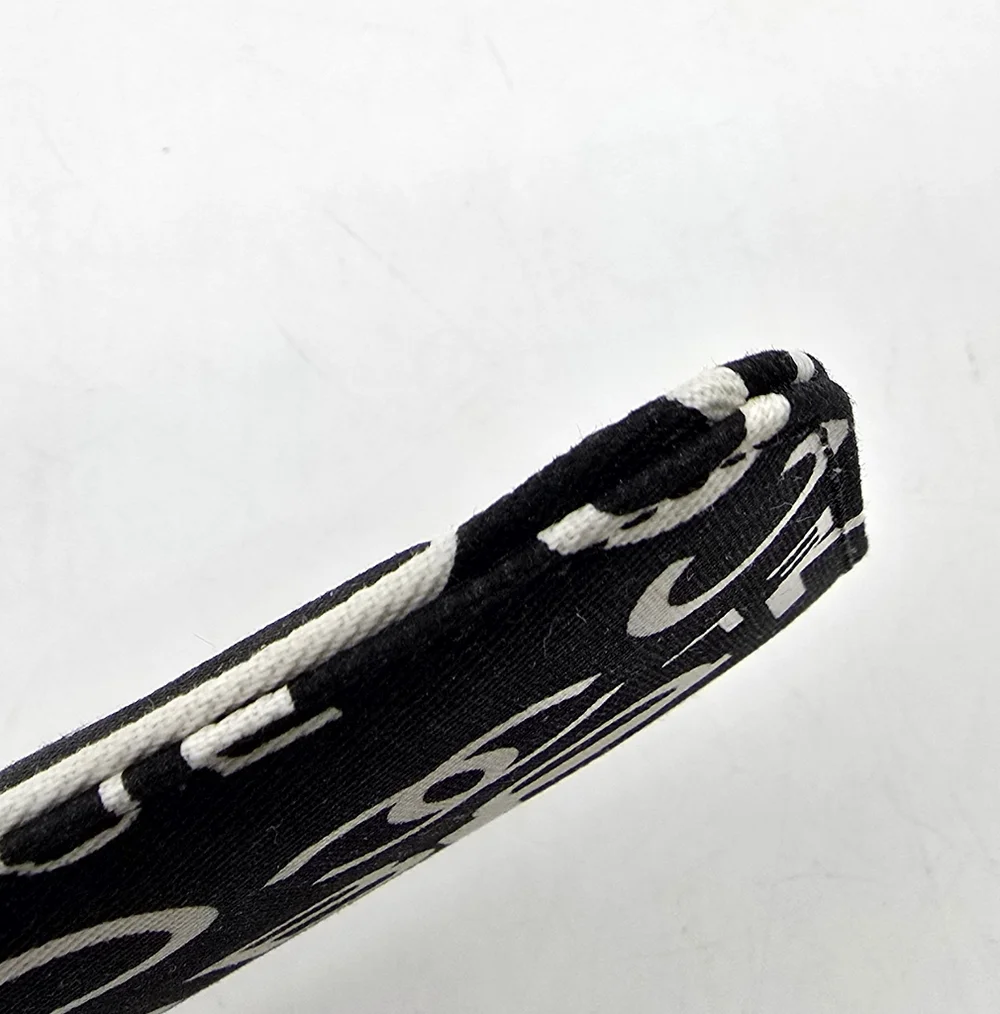 Chanel Black Rue 31 Cambon Print Canvas Sunglasses Pouch
